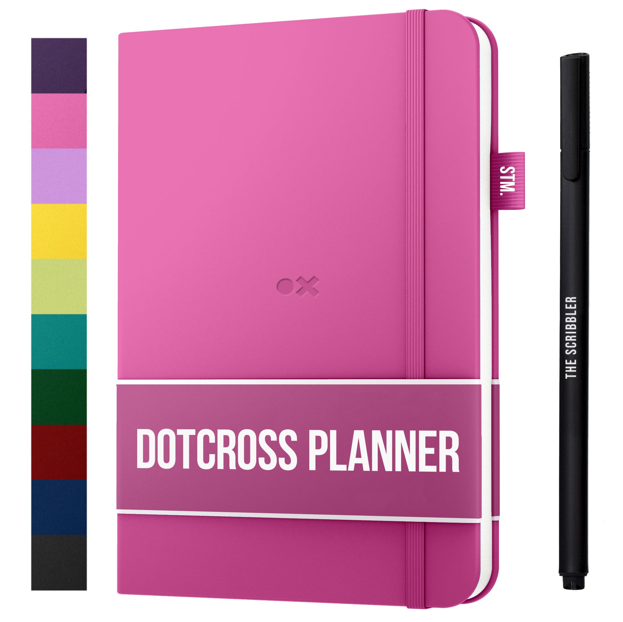 2025 Daily Planner (Undated) - B5 Dot Grid Notebook | All-in-One Organizer with Weekly Agenda & Yearly Calendar | Perfect for Work, School, Personal Goals & Productivity | Ideal for Professionals, Students & Busy Moms