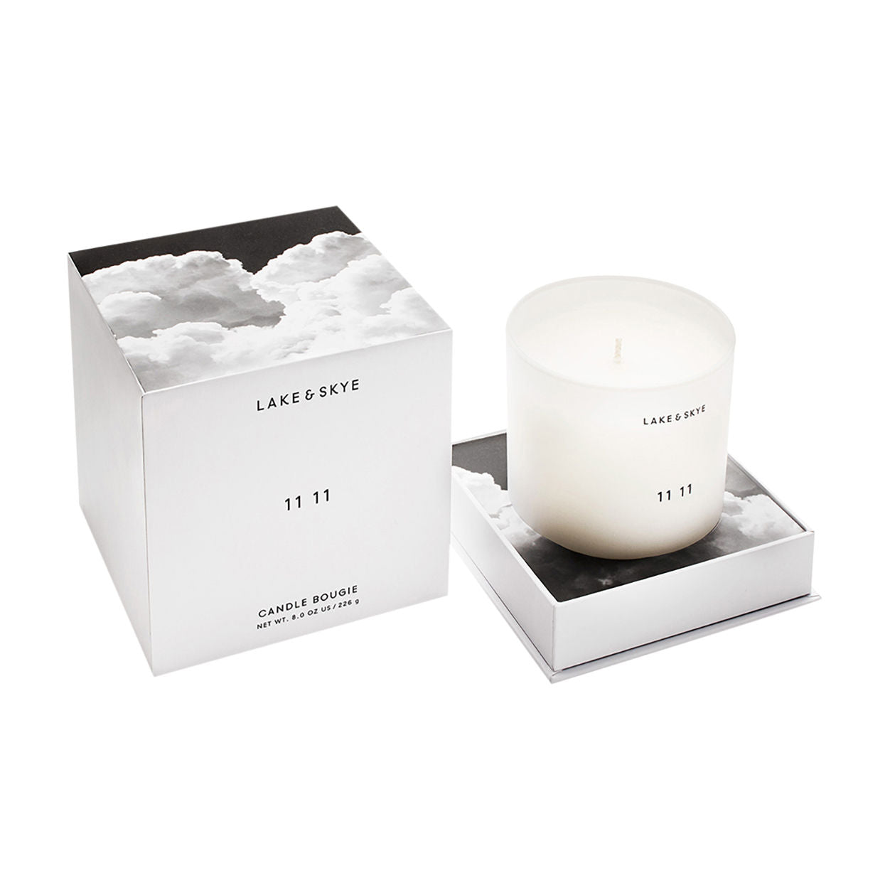 Lake Skye 11 11 Scented Candle - Aromatherapy Soy Wax Candle for Home, Meditation & Relaxation - Perfect for Bedroom, Bathroom & Yoga Space