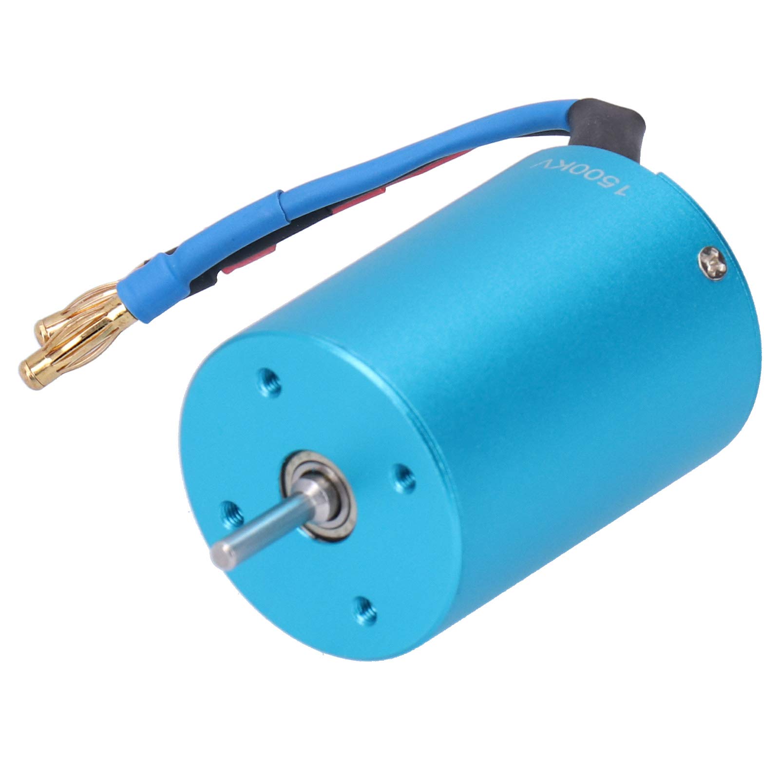 3650KV 1500KV 4-Pole Brushless Motor - High Torque Low Speed RC Motor for 1/10 Scale Crawler & Rock Racer - Perfect for Off-Road RC Car Upgrades and DIY Projects