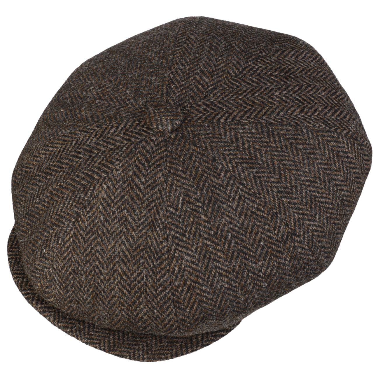 Bailey 1922 Galvin Herringbone Flat Cap for Men - Classic Wool Newsboy Hat for Casual & Formal Wear | Perfect for Fall, Winter & Outdoor Events