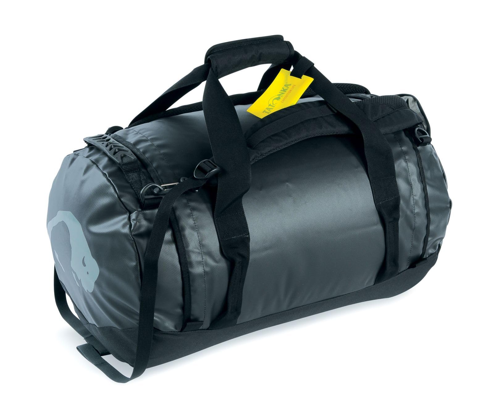 Tatonka Barrel S Travel Bag - 45L Waterproof Backpack Made of Durable Truck Tarpaulin with Large Zipper Opening - Unisex Carry-On for Camping, Hiking & Outdoor Adventures
