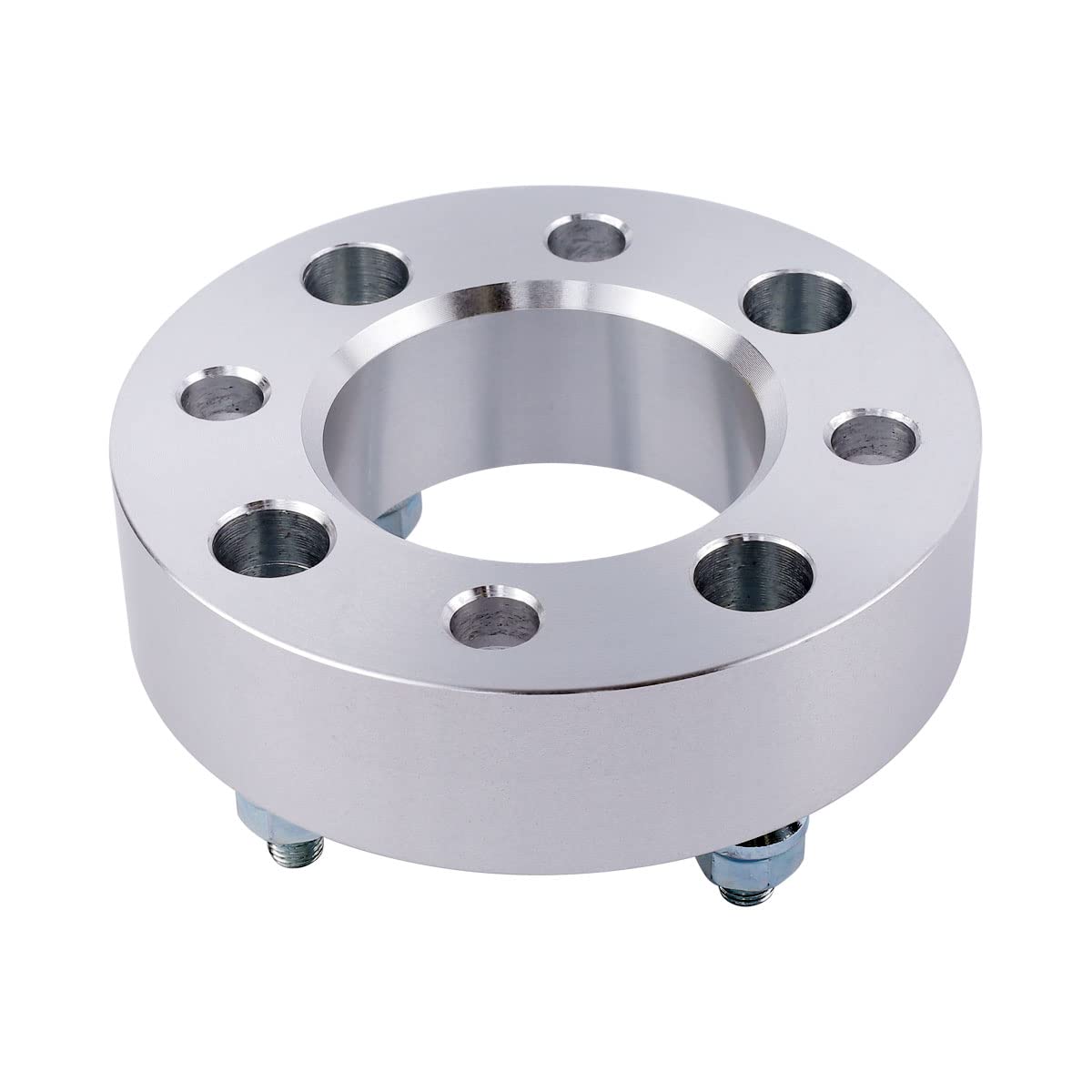 DCVAMOUS 4PC 1.5 Inch ATV/UTV Wheel Spacers Kit - 4x156 Bolt Pattern with 12x1.5 Studs & 131mm Center Bore - Compatible with Polaris Ranger (2013-2021), RZR XP 1000 (2014-2021), RZR (2015-2021) - Enhance Off-Road Stability & Traction for Mudding, Trail Riding & Dune Adventures