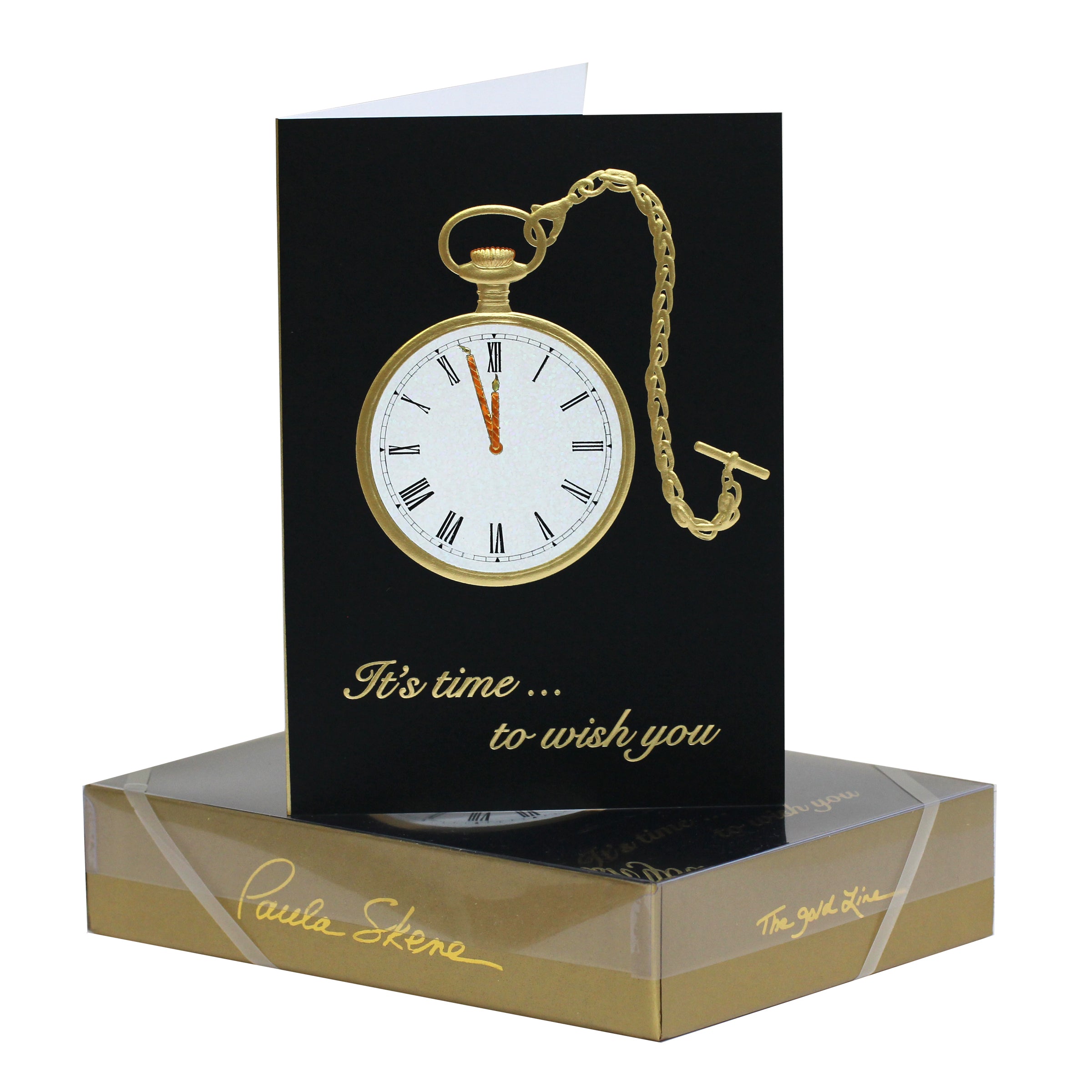 Happy New Year Greeting Cards - Set of 8 Blank Note Cards with Envelopes for Holiday Wishes, Christmas & New Year Celebrations - Perfect for Office, Family & Friends