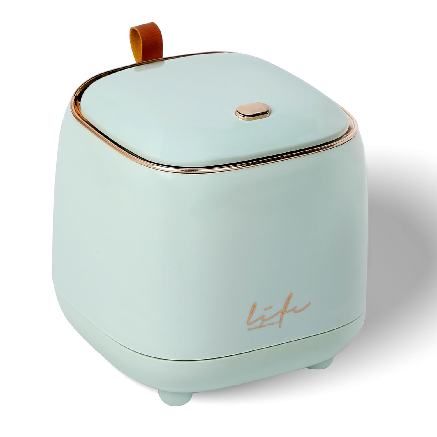 Mini Trash Can for Desk & Car - Portable Pop Up Trash Bin with Locking Lid for Office, Camping, SUV, Travel | Small Wastebasket for Home, Office & Vehicle Use
