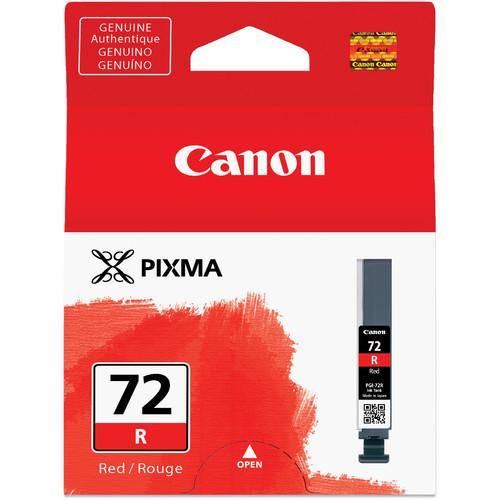 Canon LUCIA PGI 72 Red Ink Tank Cartridge - Compatible with PRO-1000 Printer | High-Quality Photo Printing for Professional Photographers & Artists