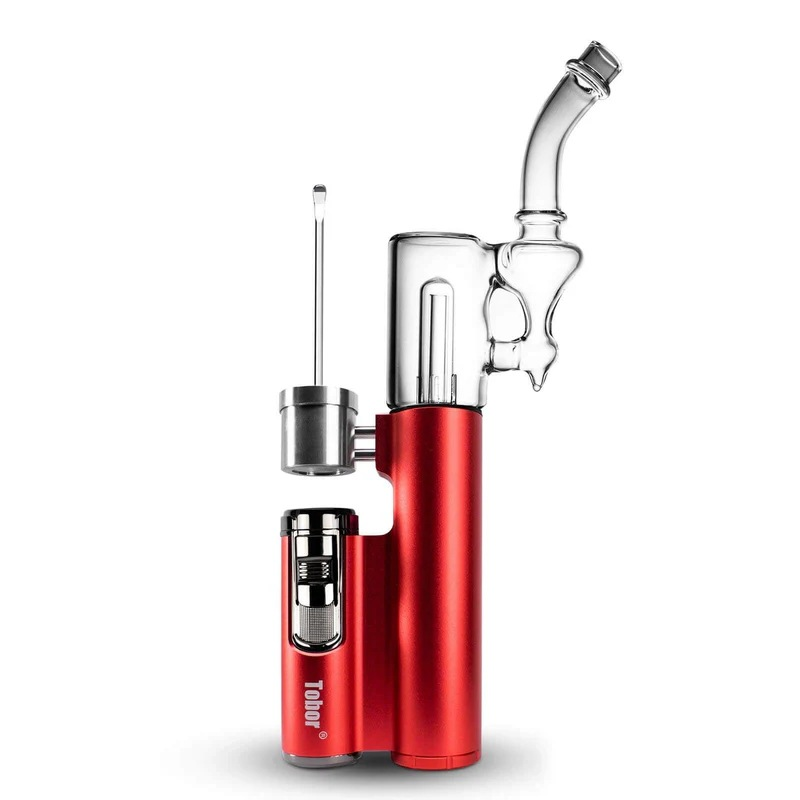 BAZOKA PRO Mechanical Dab Rig Wax Vaporizer for Concentrates, Herbs & Oils - Portable E-Nail Kit for Dabbing, Vaping & Smoking at Home or On-The-Go