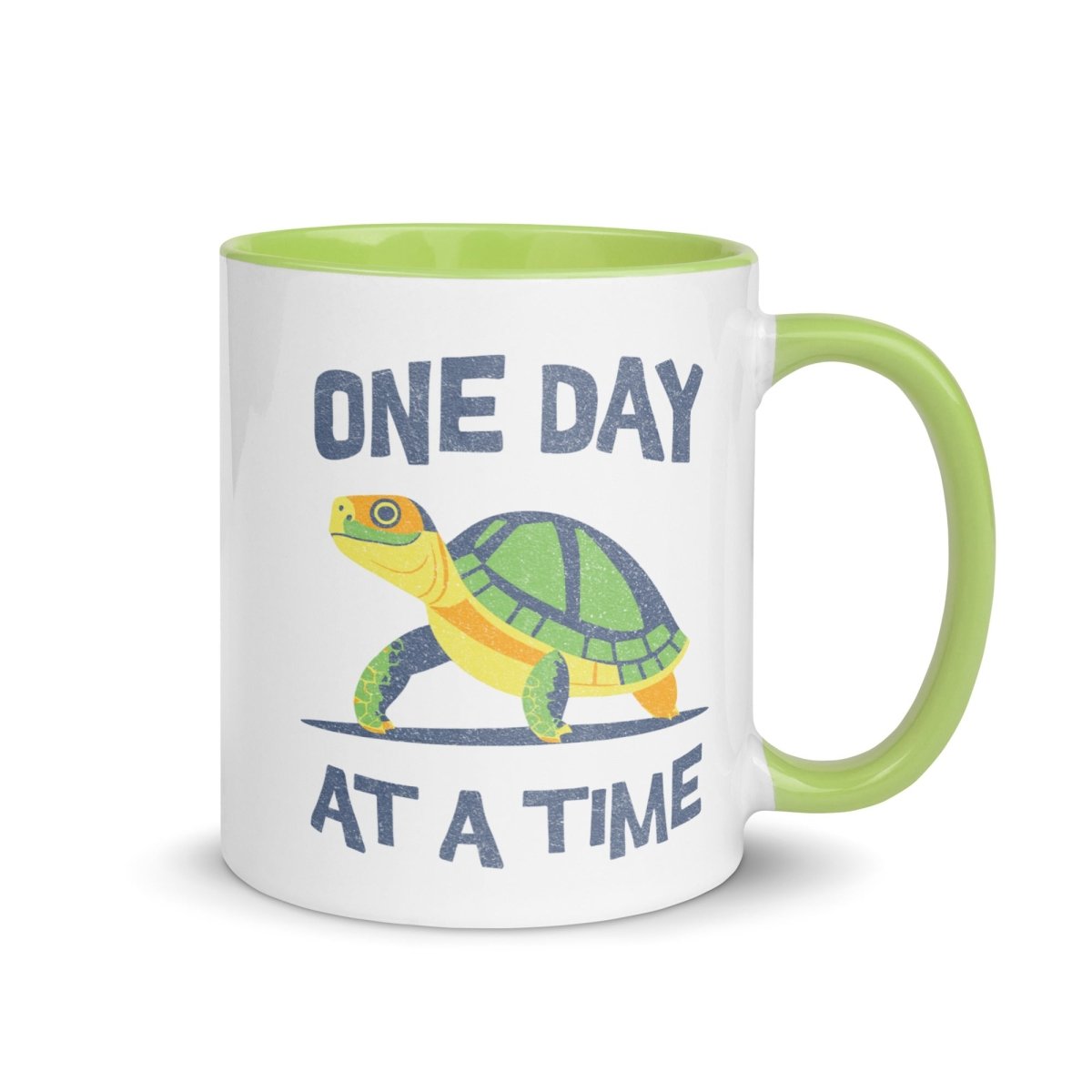 Steady Pace Turtle Mug - Cute Ceramic Coffee Cup with Lid - Perfect for Tea, Hot Chocolate & Office Use - Ideal Gift for Animal Lovers & Slow Living Enthusiasts