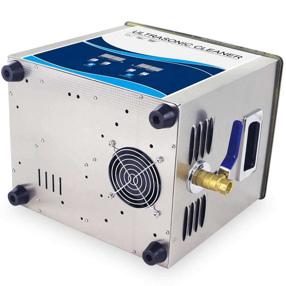 10L Digital Ultrasonic Cleaner for Jewelry, Glasses, Watches & Small Parts - Professional Ultrasonic Cleaning Machine with Degas Function - Perfect for Home, Lab & Industrial Use