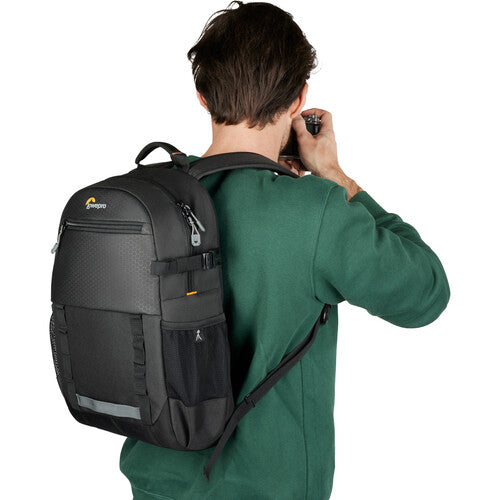 Lowepro Adventura BP 150 III DSLR Camera Backpack - Waterproof & Lightweight for Travel Photography (Black) - Perfect for Hiking, Air Travel & Outdoor Adventures