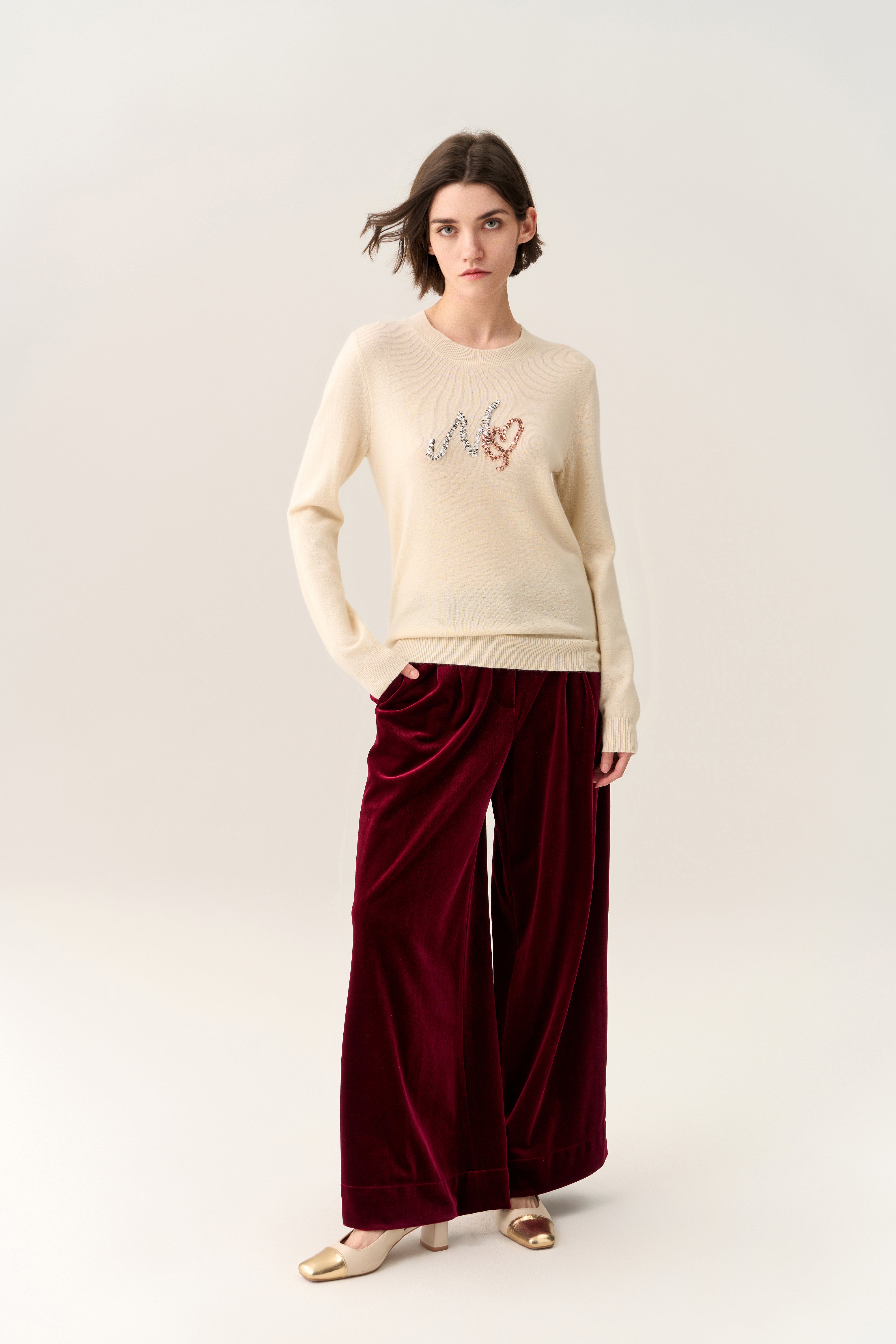 Sparkly Sequin Pullover Sweater for Women - Elegant & Glamorous Holiday Party Wear