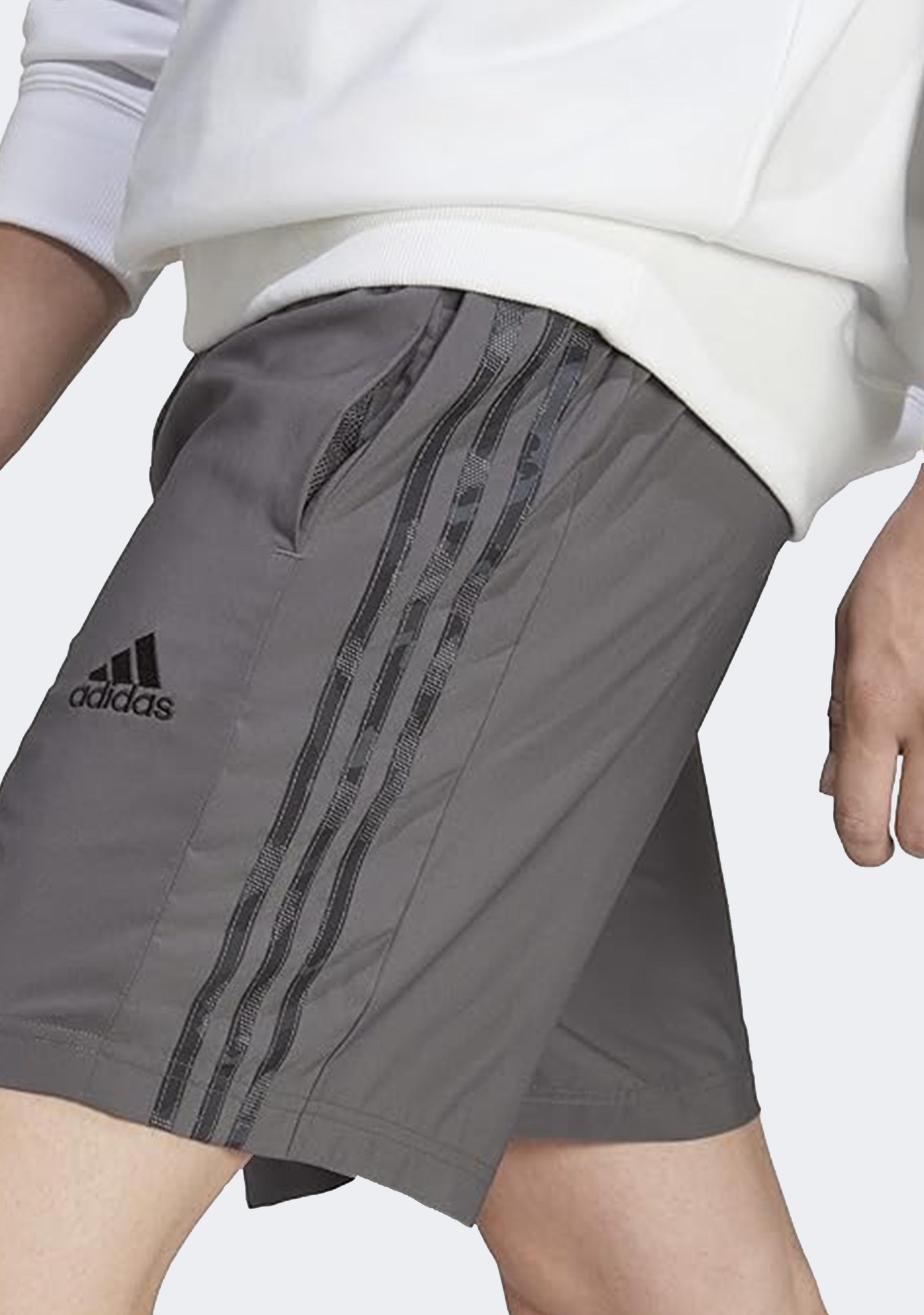 **Adidas Aeroready Essentials Chelsea 3 Stripes Men's Running Shorts - Lightweight, Breathable & Quick-Dry for Gym, Jogging & Casual Wear**