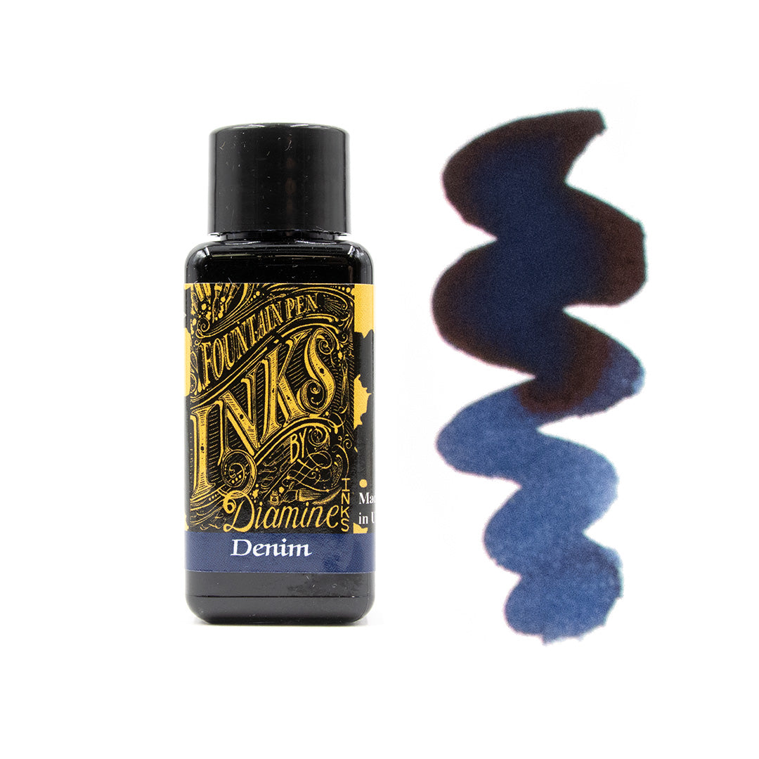 Premium Diamine Fountain Pen Ink 30ml Bottle - Vibrant Colors for Calligraphy, Journaling & Artistic Writing - Perfect for Fountain Pens, Dip Pens & Ink Drawing