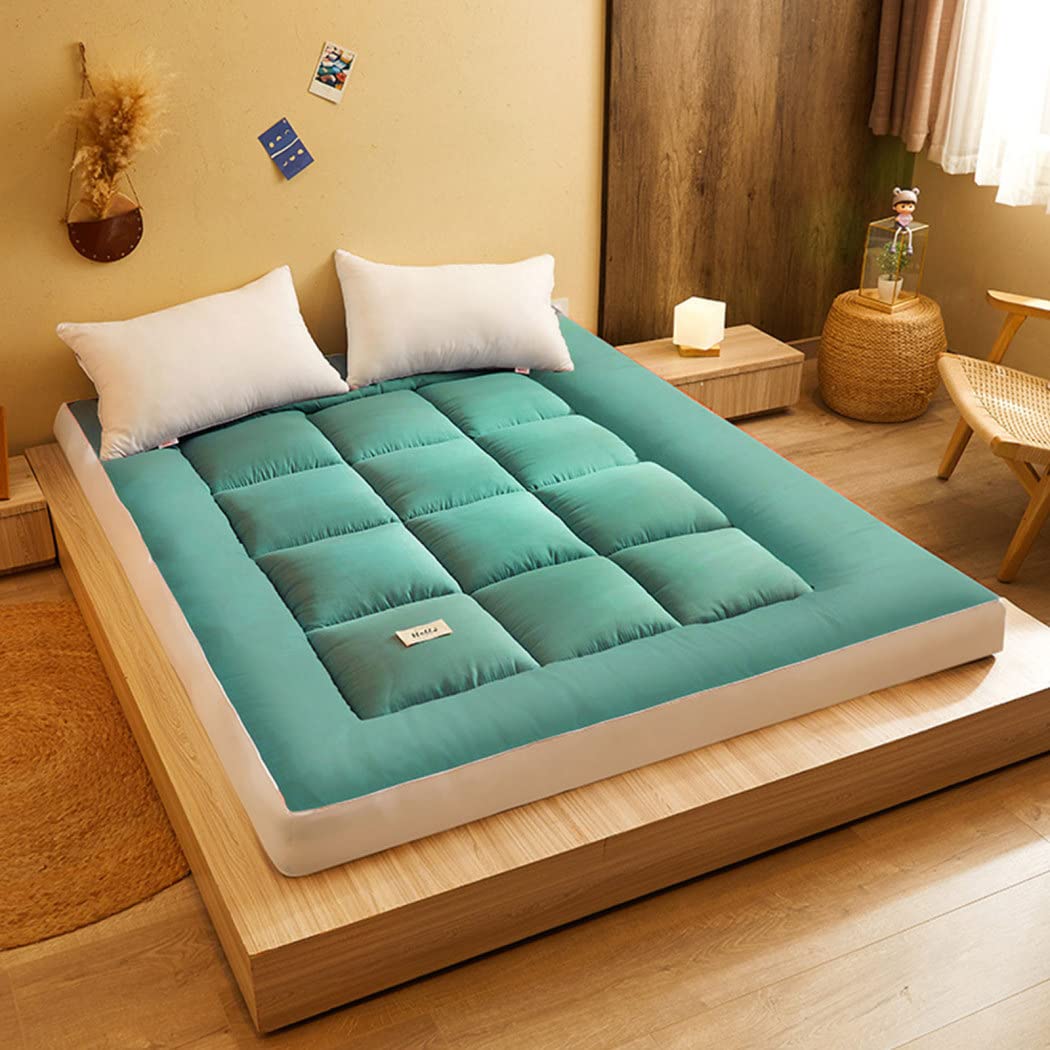 Natural Memory Foam & Latex Super Soft Mattress - Slow Rebound, Breathable & Supportive - Queen Size Bed for Home, Dorm, Guest Room - Perfect for Family, Students & Comfort Seekers