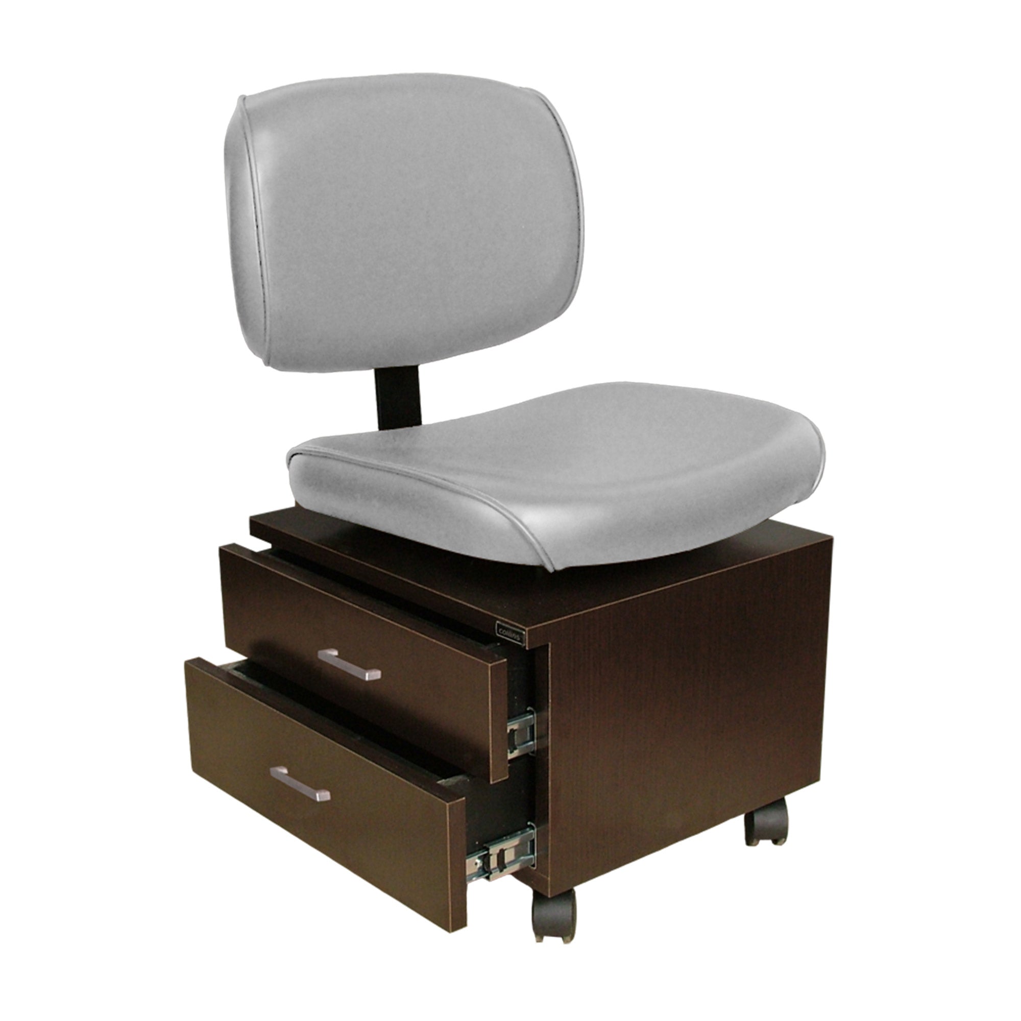 Premium Pedicure Stool with Adjustable Height - Ergonomic Foot Rest for Salon, Spa & Home Pedicures - Comfortable & Portable Pedi Stool for Manicurists & DIY Nail Care
