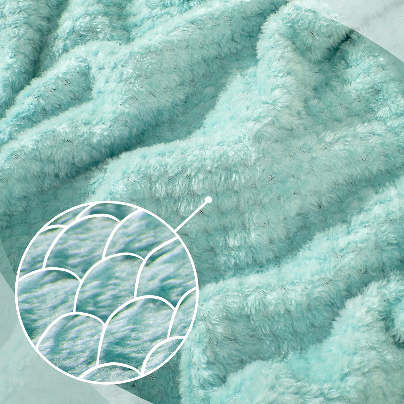Memory Foam Travel Pillow and Blanket Set - Compact Neck Pillow for Airplane, Car & Office - Includes Carry Bag (Blue & Green) | Perfect for Long Flights, Road Trips & Business Travel