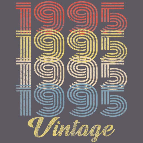 Vintage 1995 Retro 30th Birthday T-Shirt for Men - Cool 30 Year Old Gift Idea - Perfect for 30th Birthday Parties & Milestone Celebrations