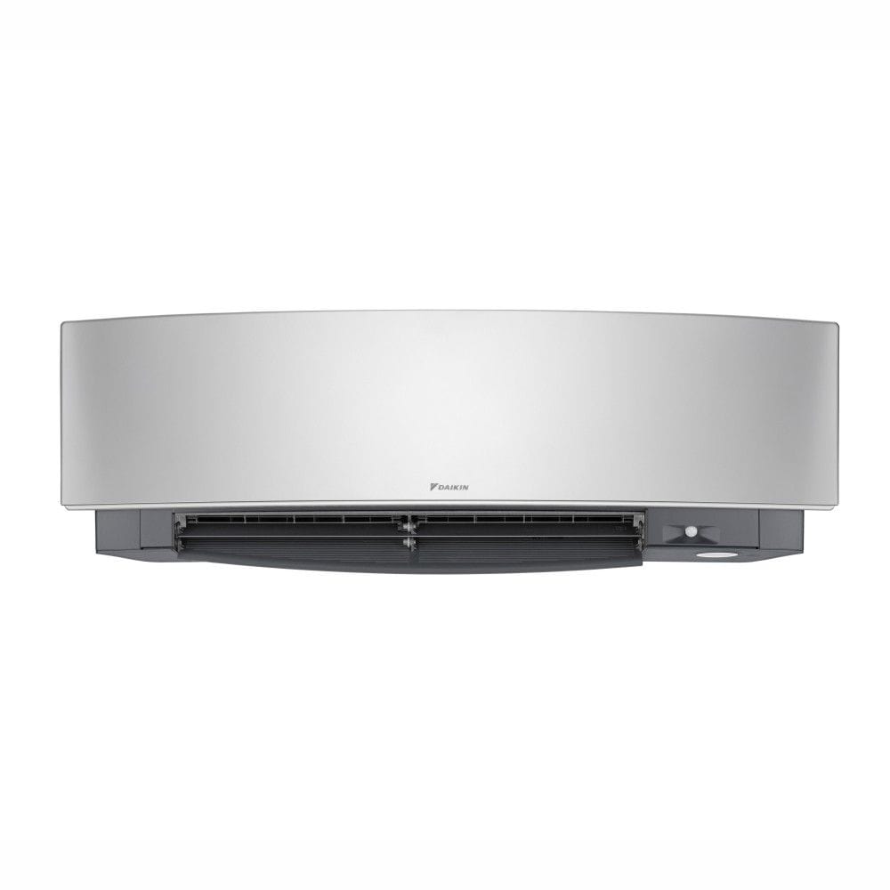 Daikin Emura Silver 9,000 BTU Mini Split Wall Mount Air Conditioner - Energy Efficient Cooling for Bedrooms & Small Spaces