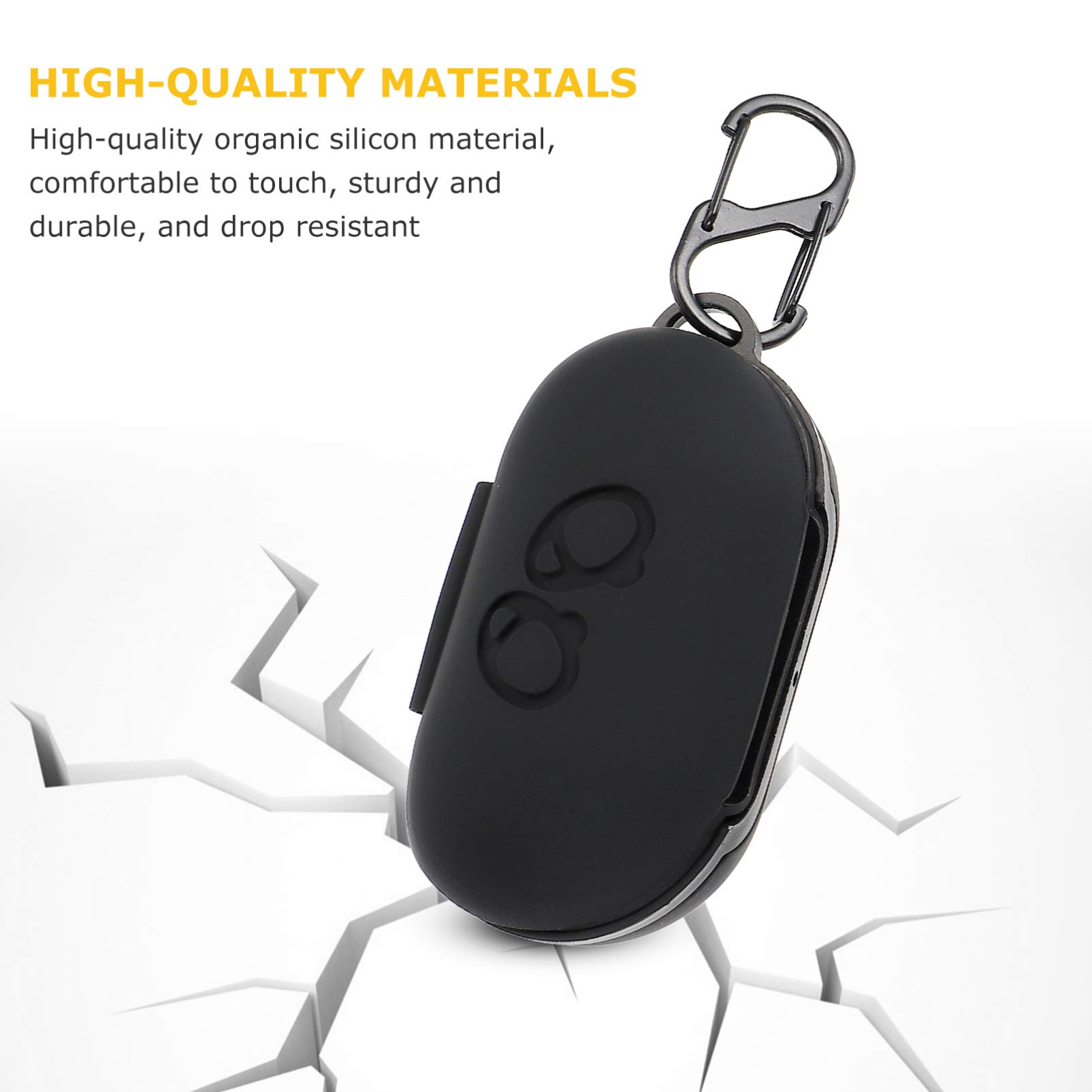 Premium 2-Pack Silicone Headphone Storage Case - Protective Cover for Over-Ear Headphones - Travel, Gym & Home Organization Accessory