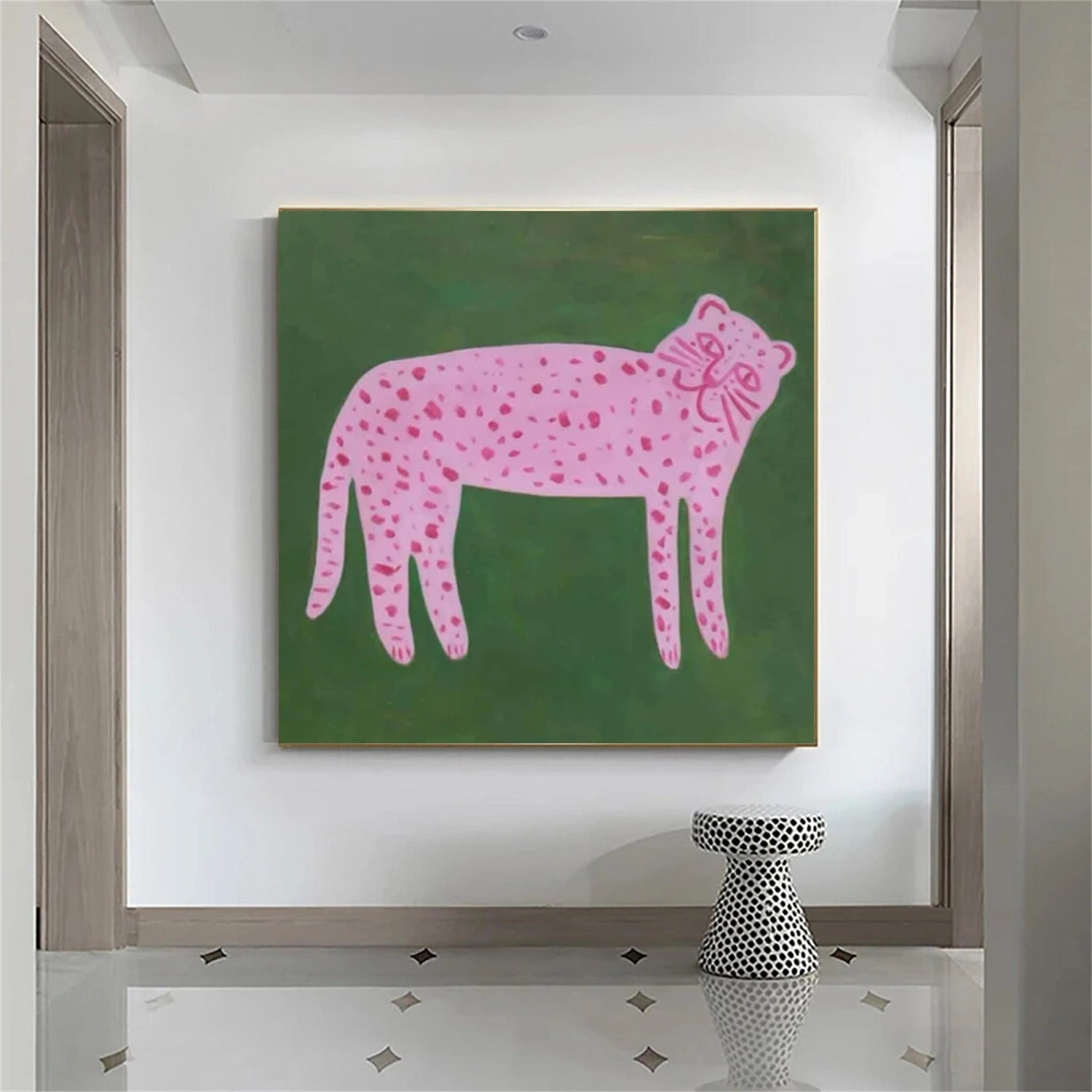 Animal Art Painting #AP112 - Handmade Canvas Wall Decor for Living Room, Bedroom & Office - Perfect Gift for Pet Lovers & Home Decor
