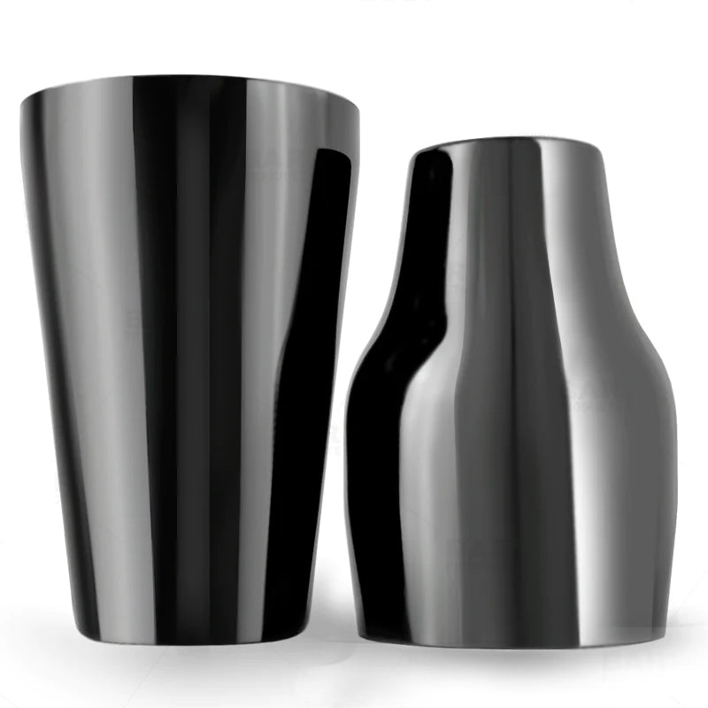 BARCONIC® French Style 2-Piece Cocktail Shaker Set - 20oz Stainless Steel with Color Options - Perfect for Home Bars, Mixing Drinks & Professional Bartending