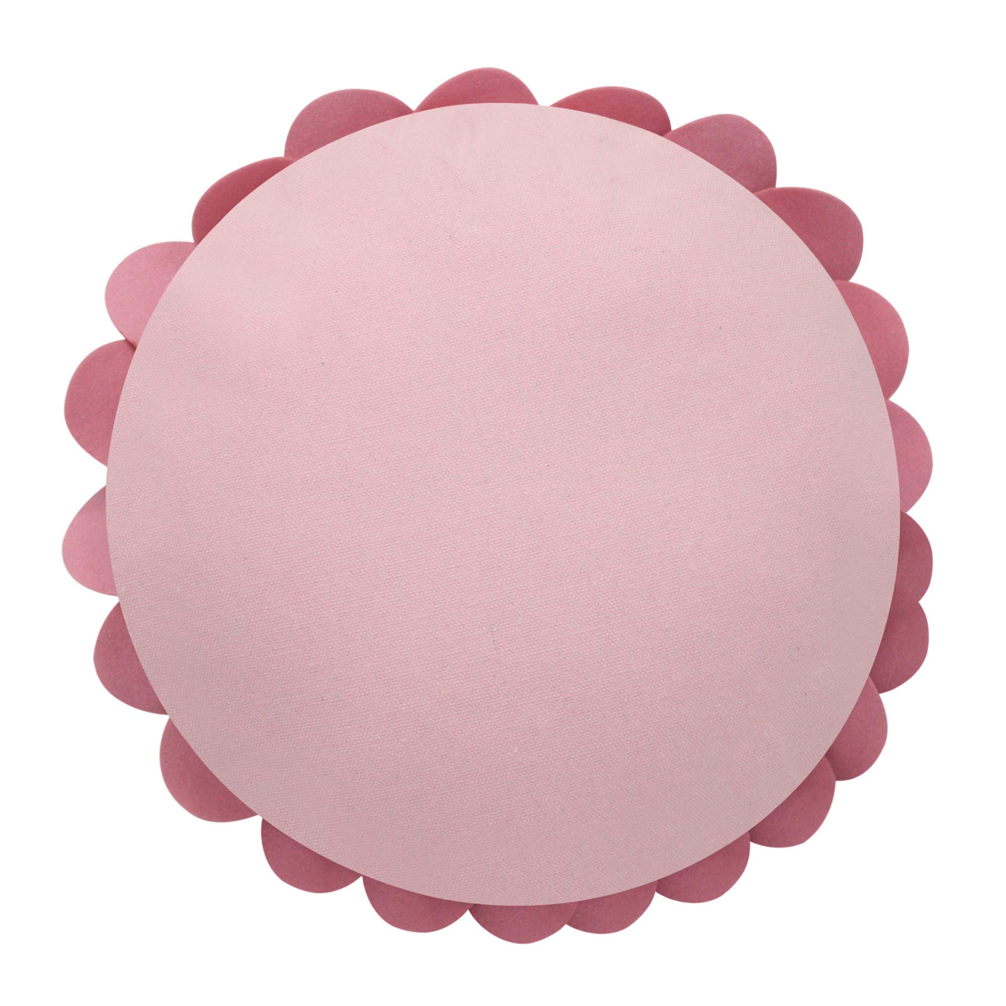 3D Happy Daisy Flower Throw Pillow - Soft & Cozy Round Decorative Pillow for Couch, Bed, Sofa - Unique Flower Shape Design for Home Décor - Perfect for Living Room, Bedroom, Nursery & Gift Giving