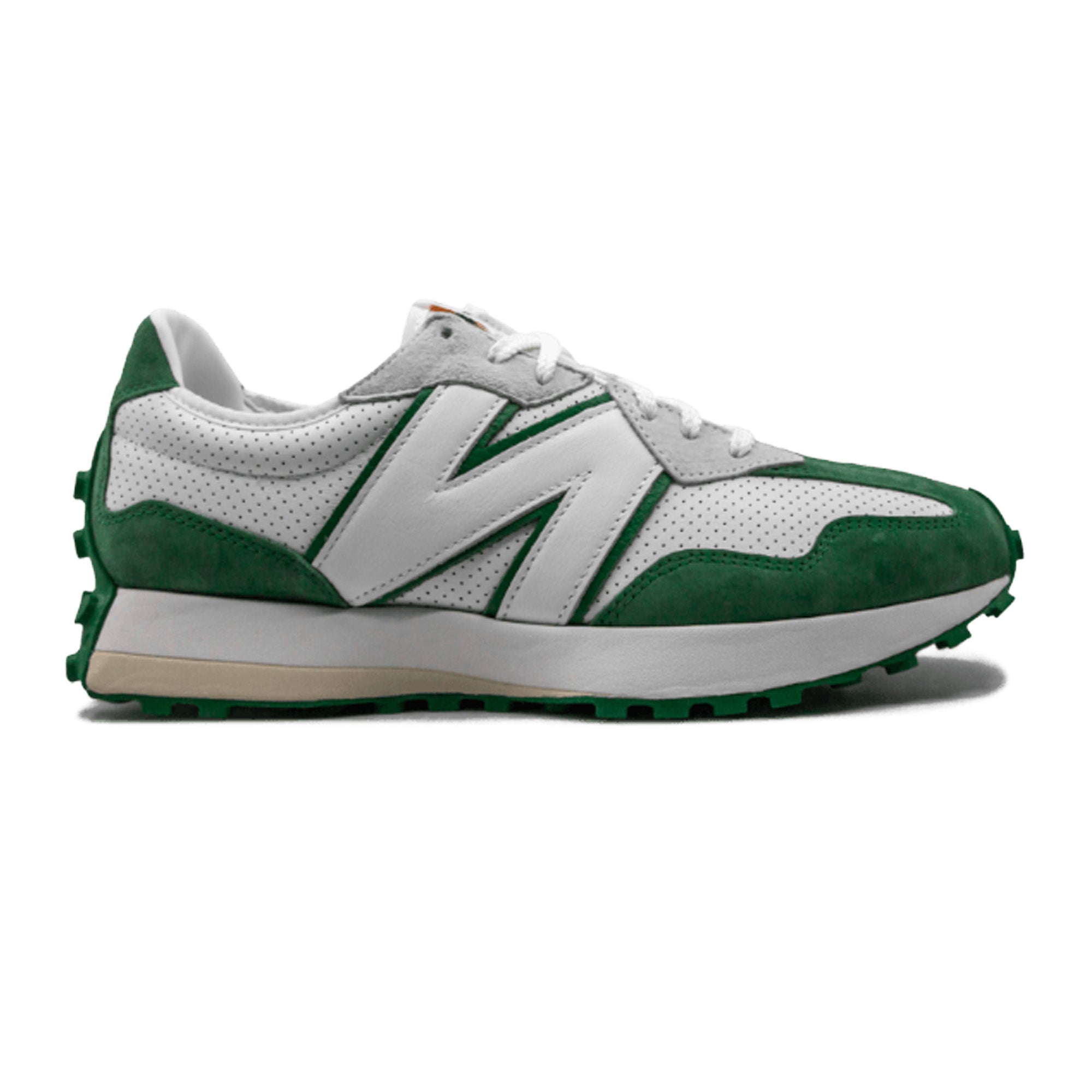 327 'Casablanca Green' Sneakers - Comfortable Retro Running Shoes for Men & Women - Perfect for Casual Wear, Jogging, and Street Style Fashion