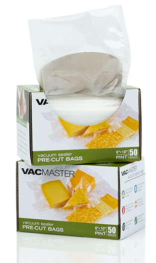 11.5 x 14 Inch Full Mesh Vacuum Seal Gallon Storage Bags - 40 Pack for Food Preservation, Sous Vide & Freezer Organization