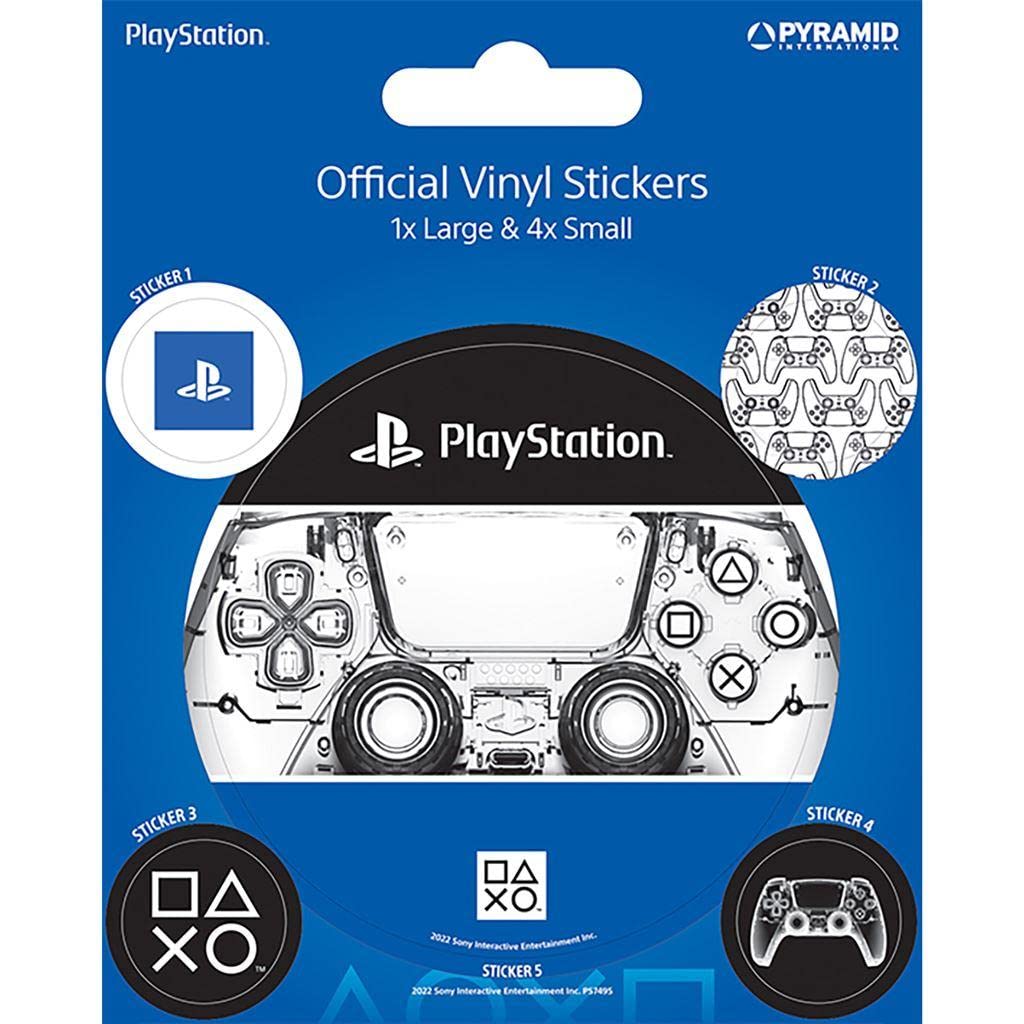 Custom PlayStation 4 & 5 Decal Stickers - Premium Vinyl Skin for PS4/PS5 Controllers & Consoles - Gaming Accessories for Enhanced Style & Protection (Perfect for Gaming Setups & Gifts)