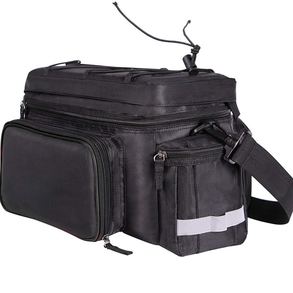 Waterproof 25L Bicycle Saddle Bag - Rear Bike Rack Pannier for Mountain, Road, Recreational & Folding Bikes - Perfect for Commuting, Touring & Outdoor Adventures