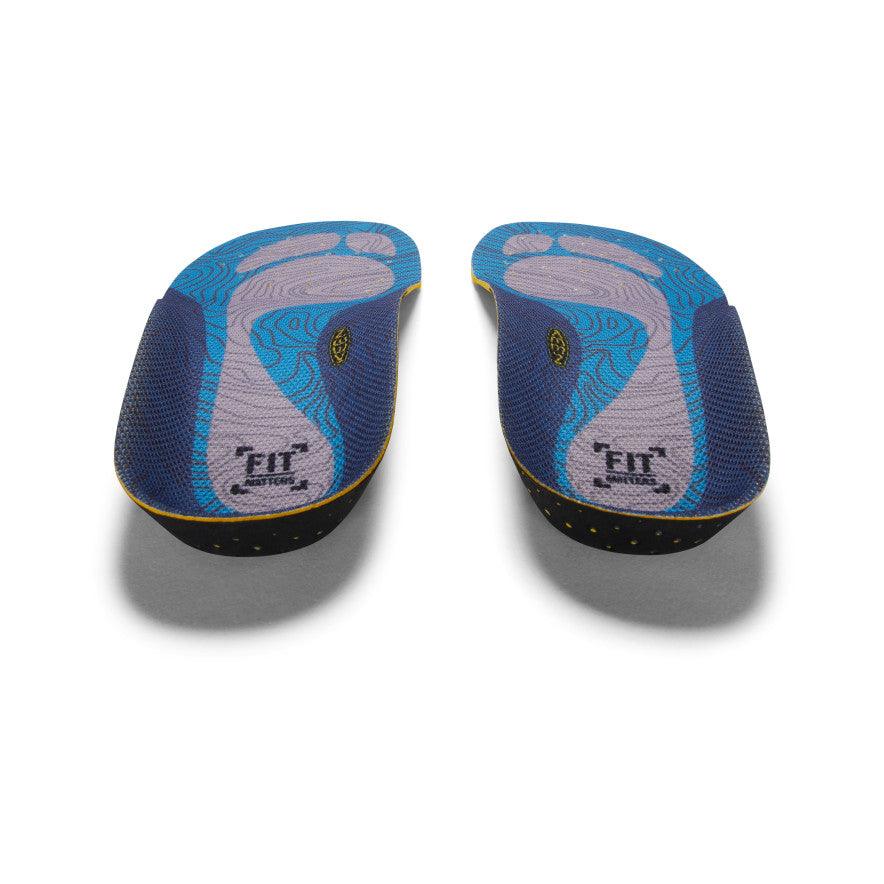 Women's Outdoor K 10 Replacement Insoles - Comfortable Arch Support for Hiking & Running - Ocean Blue - Perfect for Trail Shoes, Work Boots & Active Lifestyles