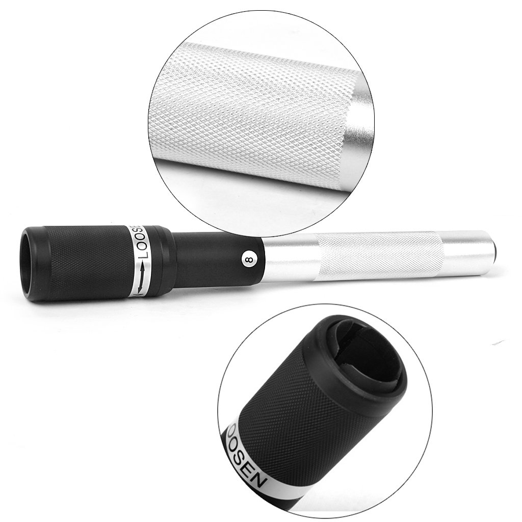 Telescopic Cue Extension for Billiards Pool Cue - Adjustable Black & Silver Cue Extender | Perfect for Snooker, 8-Ball & 9-Ball Games | Extends Reach for Better Shots