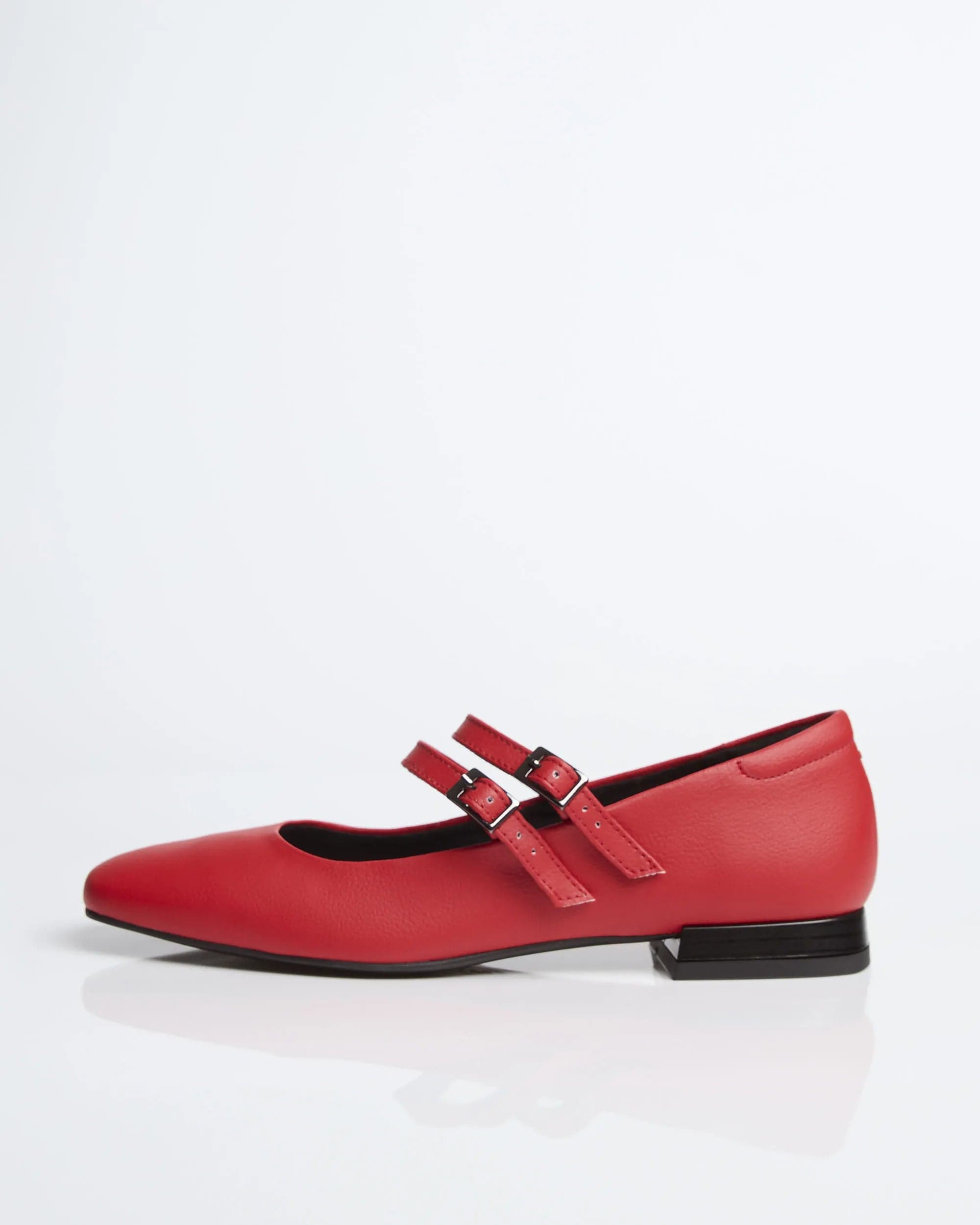 Mary Jane Women's Vegan Leather Pumps - Eco-Friendly Grape Leather Shoes | Comfortable & Stylish for Work, Office, and Casual Wear