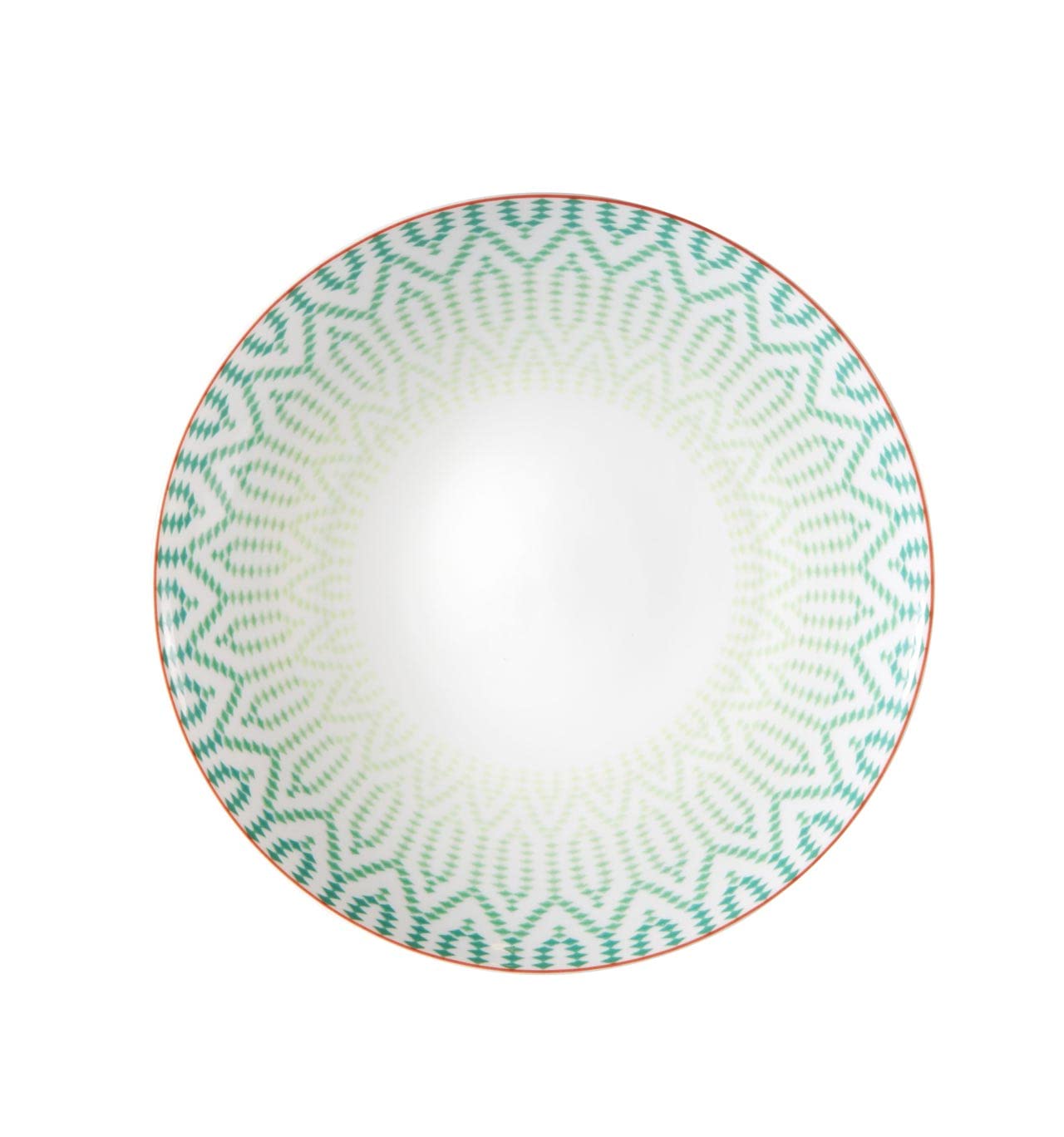 Vista Alegre Fiji 10.5 Inch Dinner Plates Set of 4 - Elegant Porcelain Tableware for Fine Dining, Entertaining & Everyday Use