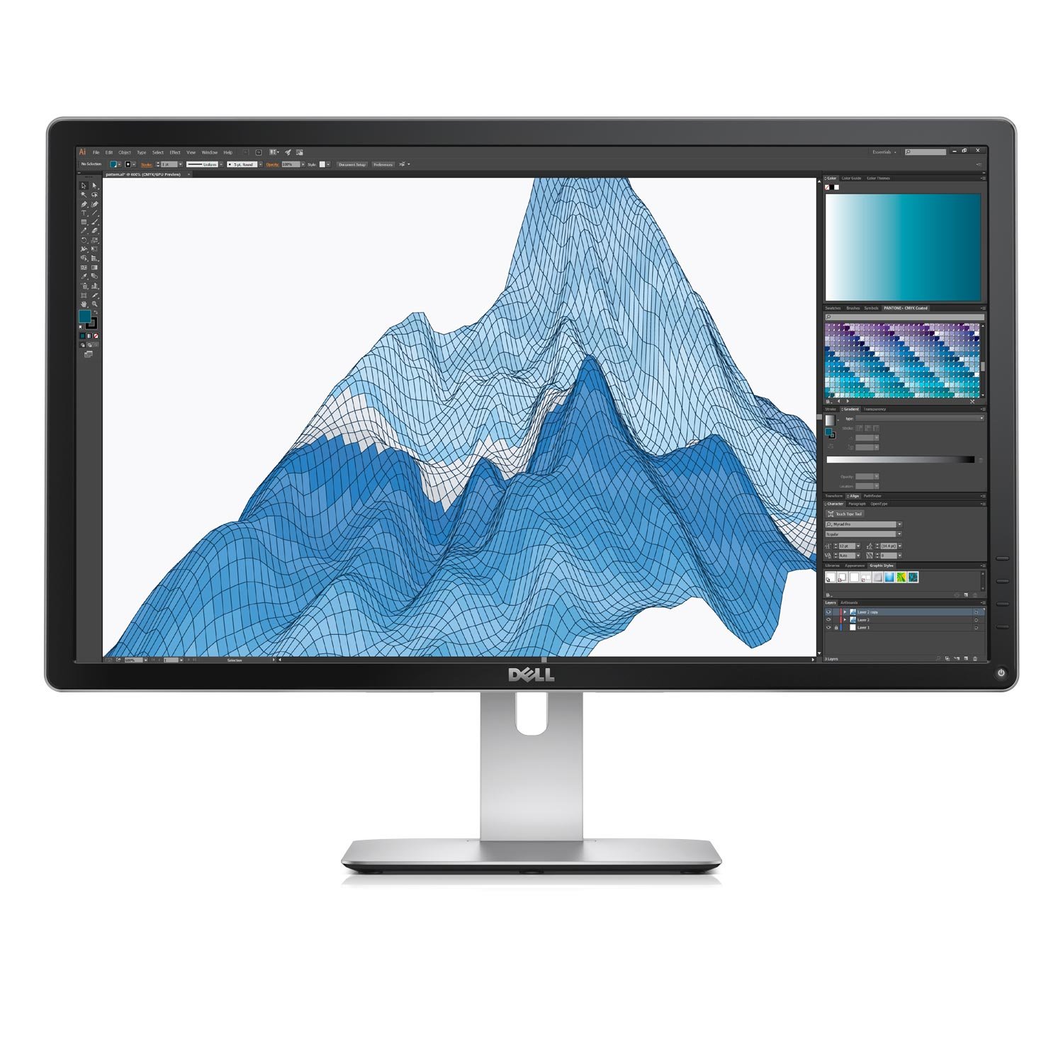 Dell P2715Q 27-Inch 4K Ultra HD LED Monitor - IPS Panel, 3840x2160 Resolution, 60Hz Refresh Rate for Home Office, Gaming & Graphic Design