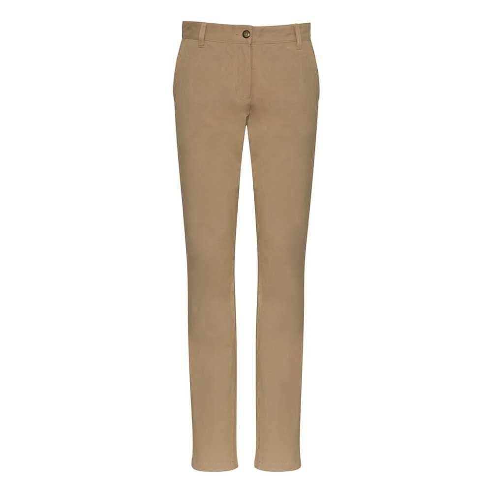 Women's Lawson Chino Pants - Classic Comfort Stretch Flat Front Trousers for Office, Business Casual & Everyday Wear