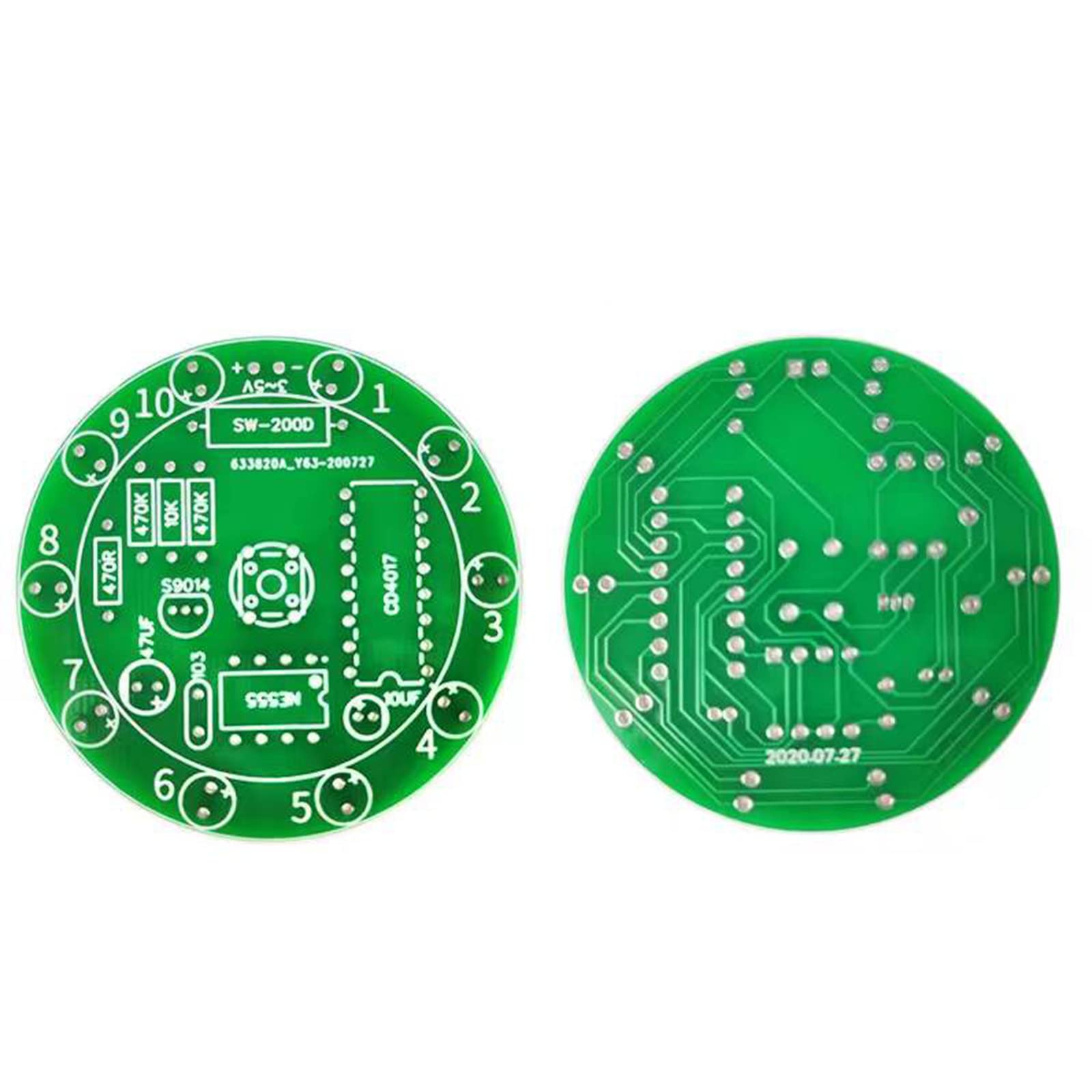 DIY Soldering Practice Kit for Beginners - Electronics Training Board with Components | Learn to Solder for Home Projects & STEM Education