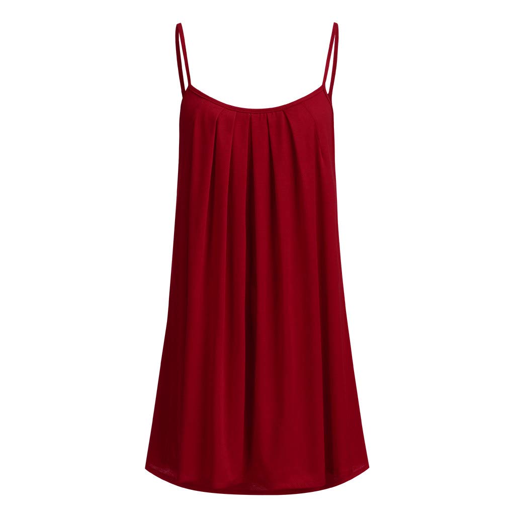 Women's Maternity Tops - Solid Color Ruffled Straps Sleeveless Nursing Clothes for Summer Pregnancy | Comfortable & Stylish for Daily Wear, Nursing, and Outdoor Activities