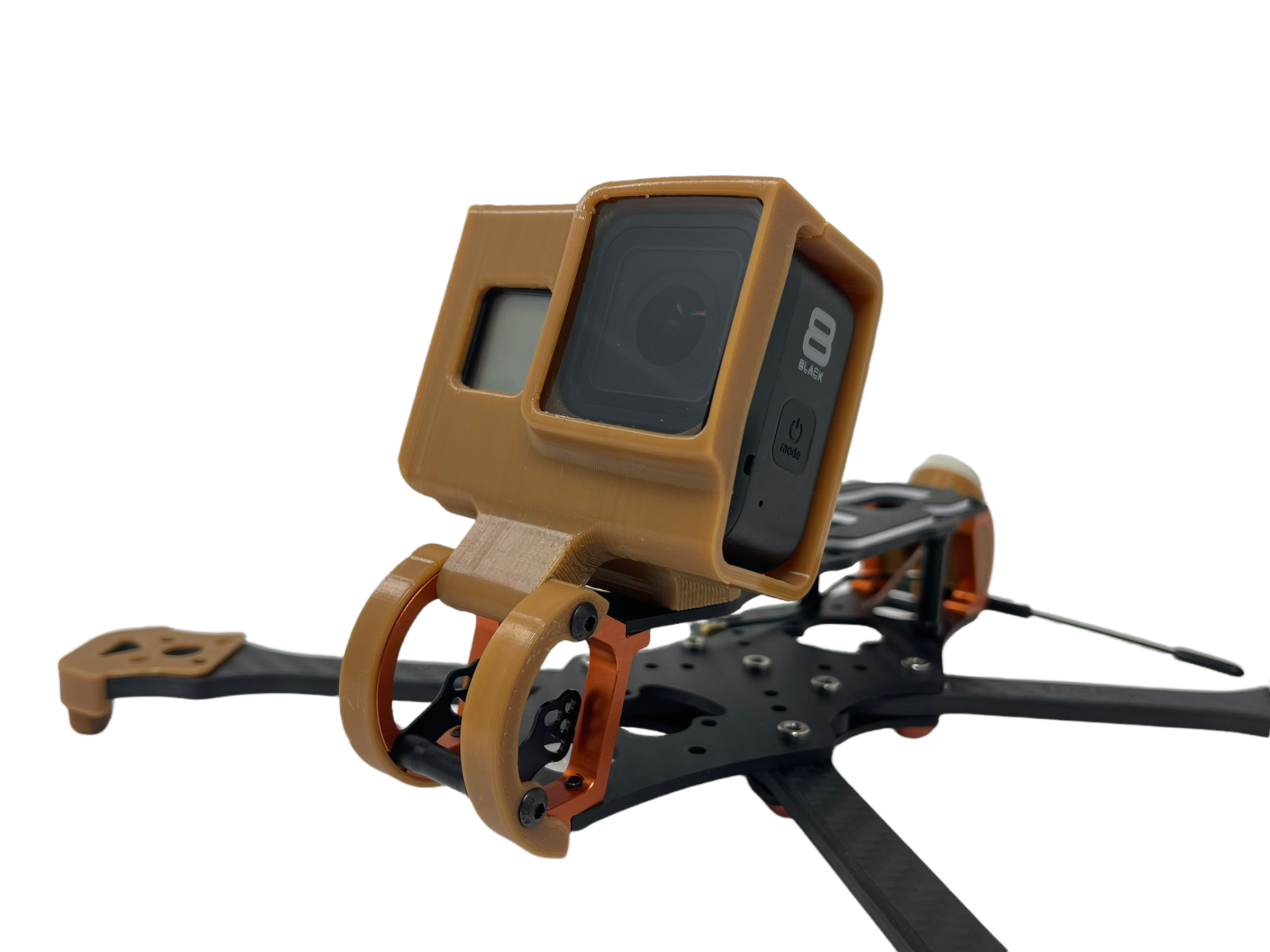 Armattan Beaver GoPro Hero 8 Mount - Durable Action Camera Mount for GoPro Hero 8 - Perfect for Drone, Motorcycle & Extreme Sports Photography