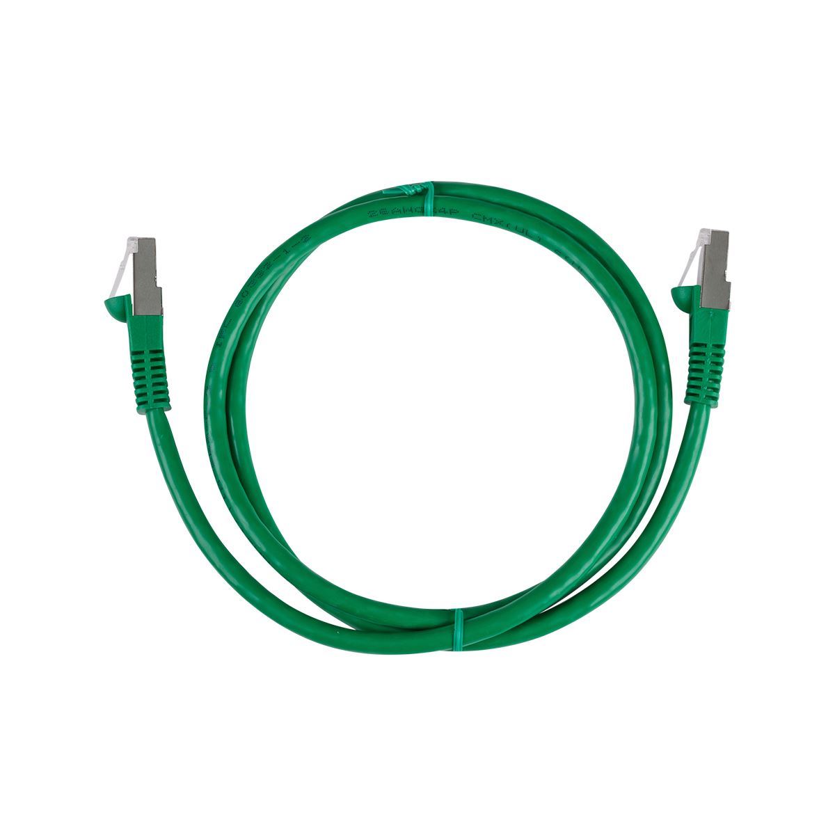 0.75m Cat6A S/FTP Green Slimline Shielded 10G Ethernet Cable - 26AWG High-Speed Patch Cord for Gaming, Streaming & Office Networks
