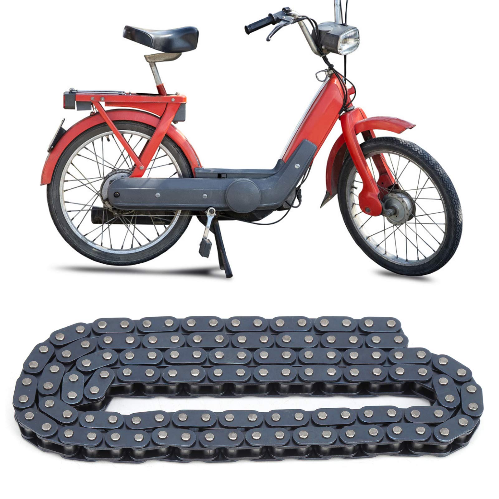 Durable Wear-Resistant Scooter Chain Replacement for Electric Scooters - High-Quality & Long-Lasting - Perfect for Commuting, Urban Travel & Last-Mile Delivery