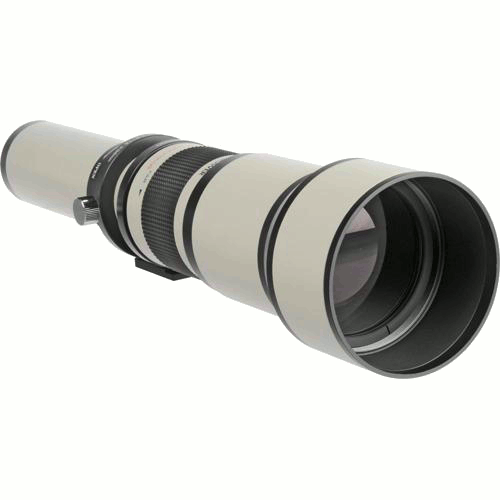 Bower 650-1300mm f/8.0 Super Telephoto Zoom Lens for DSLR Cameras - Long Range Wildlife & Sports Photography, Bird Watching, Astronomy & Nature Scenes