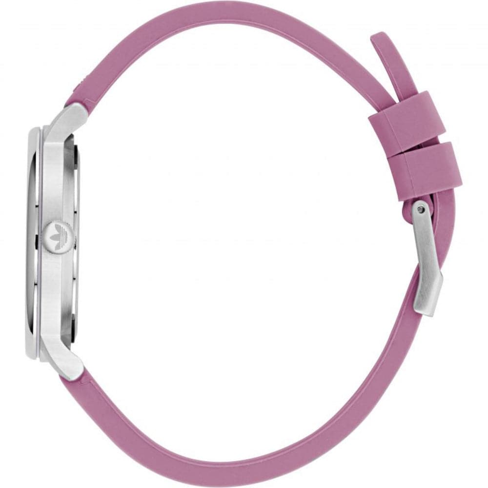 Adidas Women's AOSY22069 Purple Rubber Sports Watch - Stylish & Durable for Running, Gym & Everyday Wear