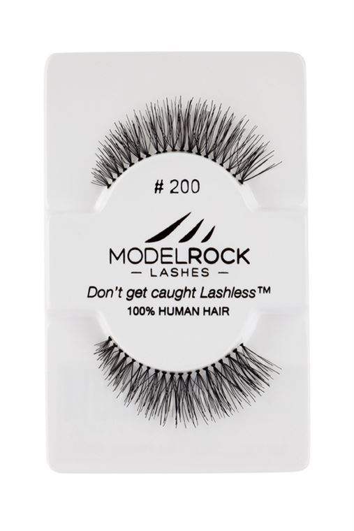 Modelrock Lashes Kit - Natural Looking False Eyelashes for Dramatic Volume & Length | Perfect for Parties, Weddings & Special Occasions