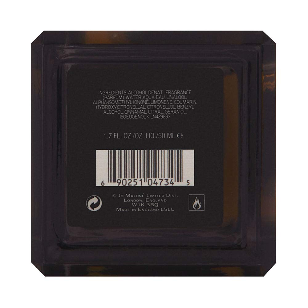 Jo Malone Myrrh & Tonka Intense Cologne Spray for Women & Men - 1.7 oz / 50 mL Luxury Perfume - Perfect for Date Night, Special Occasions & Gift Giving