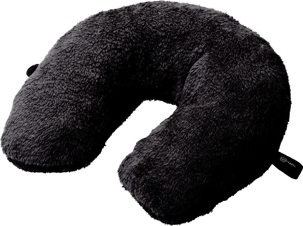 Go Travel Plush Pillow - Ultra Soft Neck Support for Airplane, Car & Home Use | Comfortable Travel Accessories for Adults & Kids