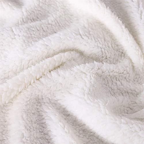 Sacred Geometry Sherpa Fleece Throw Blanket - Soft Spiritual Design for Meditation & Yoga - Large Cozy Blanket for Bed, Couch & Home Decor
