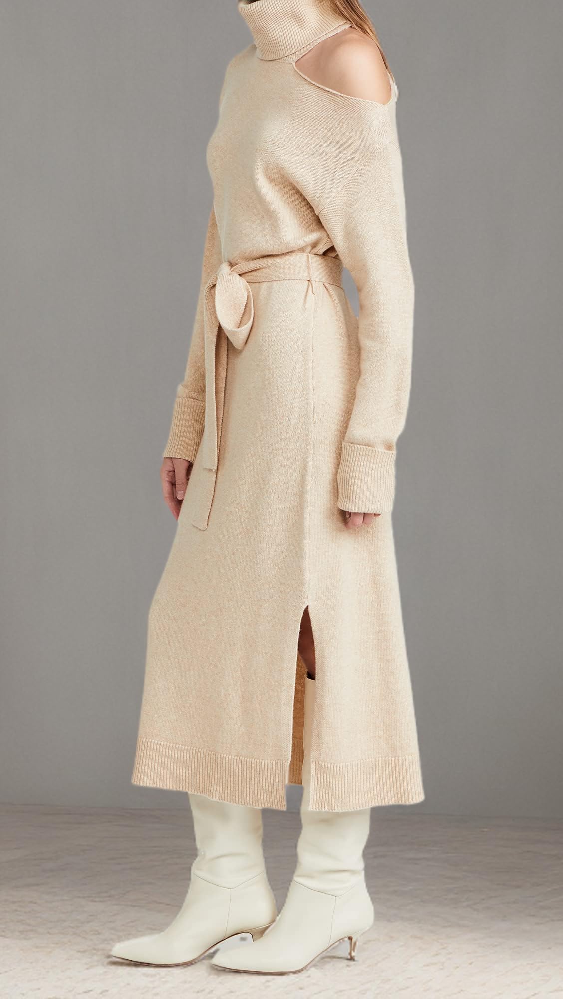 PAIGE Women's Raundi Dress - Flowy Midi Dress with Ruffles for Casual & Party Wear | Perfect for Summer, Beach & Date Nights