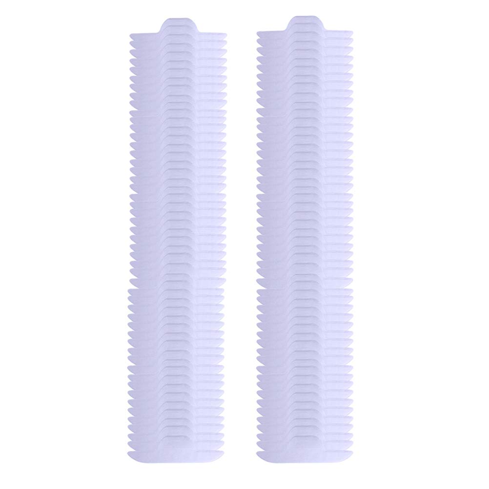 100pcs Disposable Neck Sweat Pads for Men & Women - Soft Collar Sweat Pads for Sports, Workouts & Hot Weather - Keep Cool & Dry During Exercise, Gym & Outdoor Activities