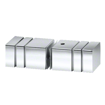 Square Shower Door Knob - Polished Chrome Finish - Modern Bathroom Hardware for Sliding Glass Shower Doors - Perfect for Home Renovation & Spa Style Bathrooms