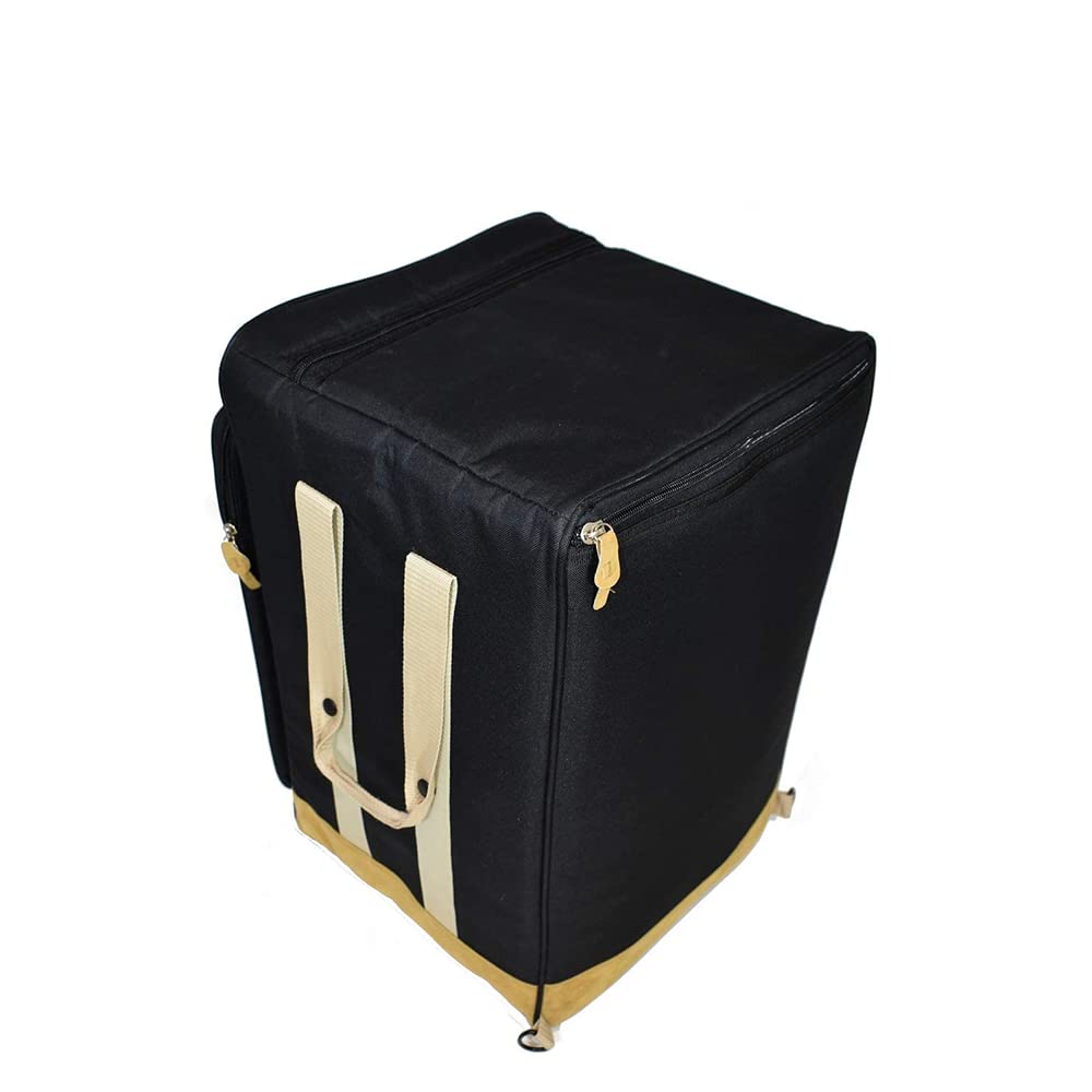 Tama Power Pad Designer Collection Cajon Drum Bag - Black | Premium Carrying Case for Cajon Drums | Perfect for Musicians, Performances & Travel